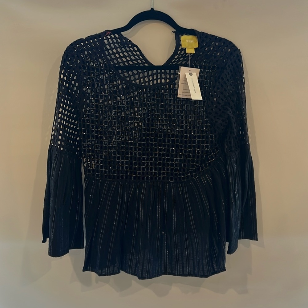 Maeve peplum top